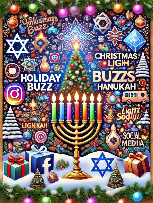 “Holiday Buzz: Christmas & Hanukkah Light Up Social Media”